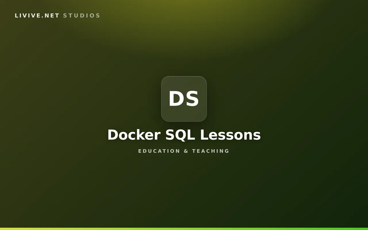Docker SQL Lessons — Hands-on Docker lessons for support engineers moving into DevOps