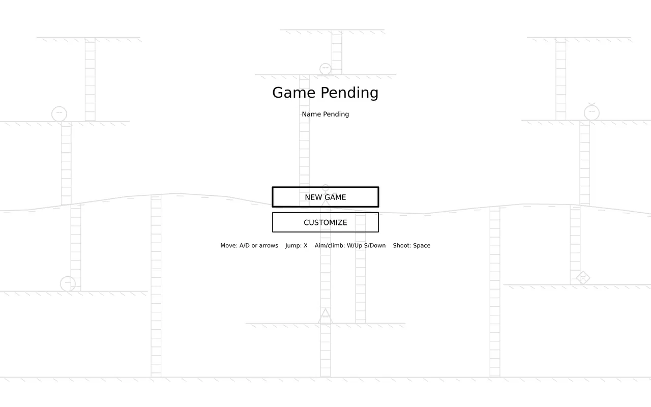 Game Pending — Vanilla JS Canvas side-scroller gaming prototype built to be extended by AI/ML tooling