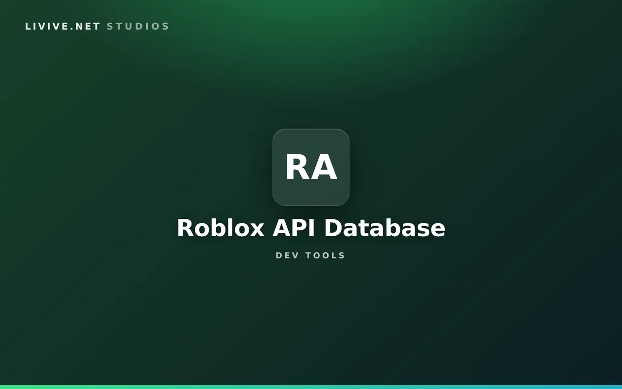 Roblox API Database — Git-tracked Roblox Client and Studio API dumps for offline schema lookup